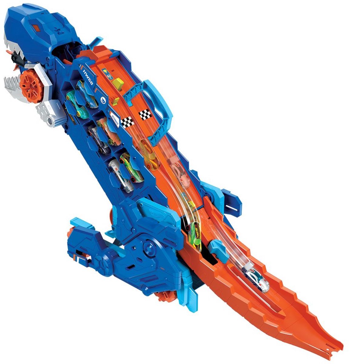 Hot Wheels - City Ultieme Dino Hauler Vrachtwagen - 1:64 - Speelgoedvoertuig — afbeelding 10