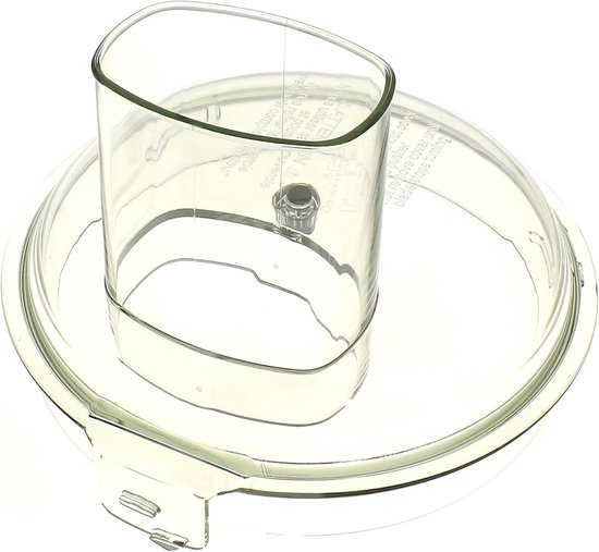 Deksel Keukenmachine - Reserveonderdeel Deksel - Keukenmachine Reparatie - Specifiek Model Onderdeel - 21 x 17 x 14 cm - Transparant — afbeelding 2