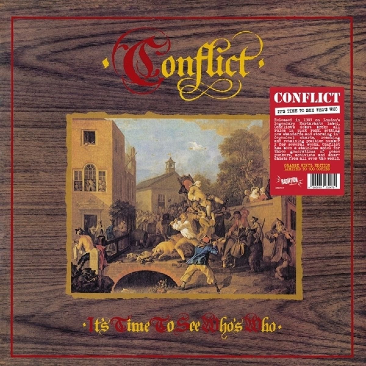 Conflict - It's Time To See Who's Who (LP)