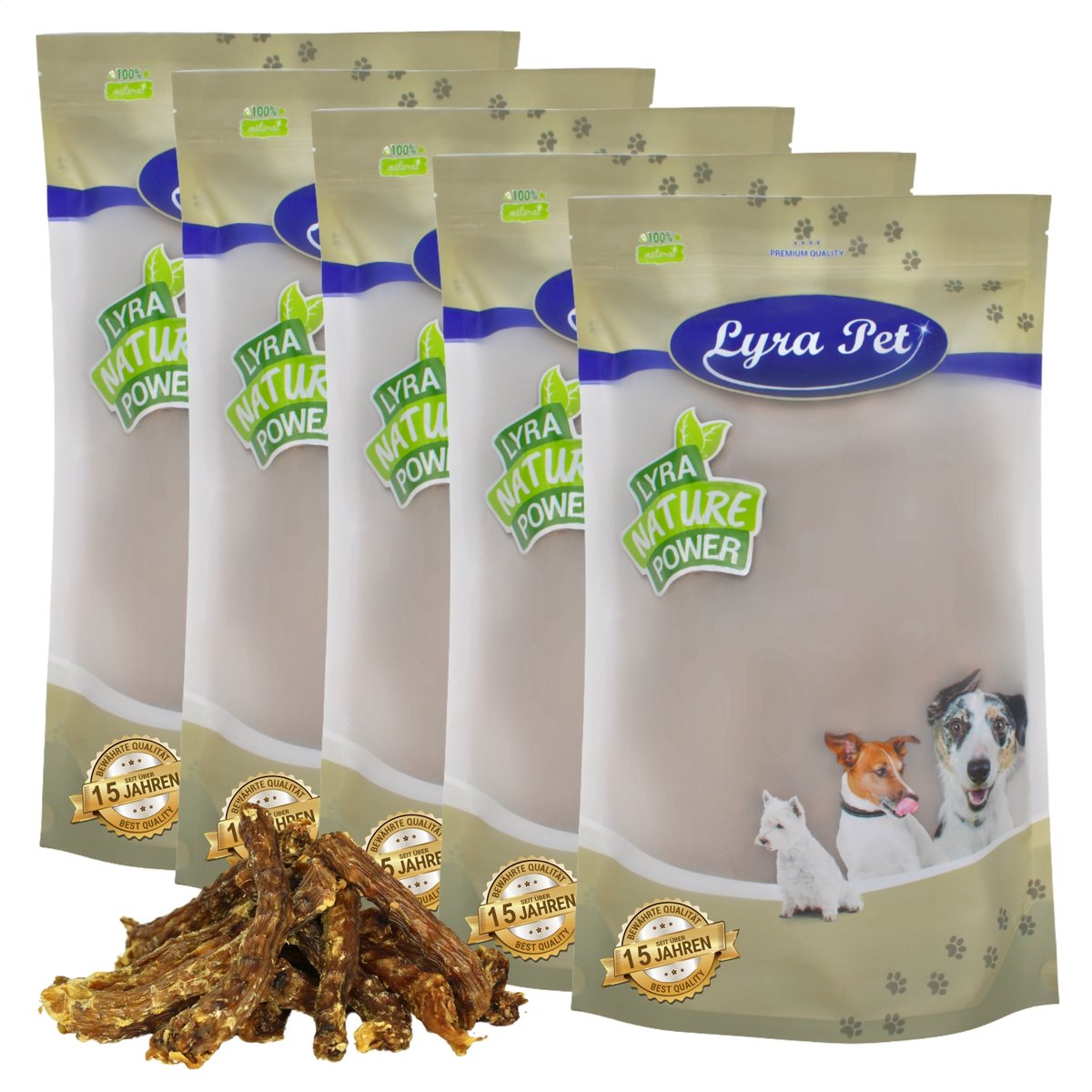 5 kg Lyra Pet® eendennekken