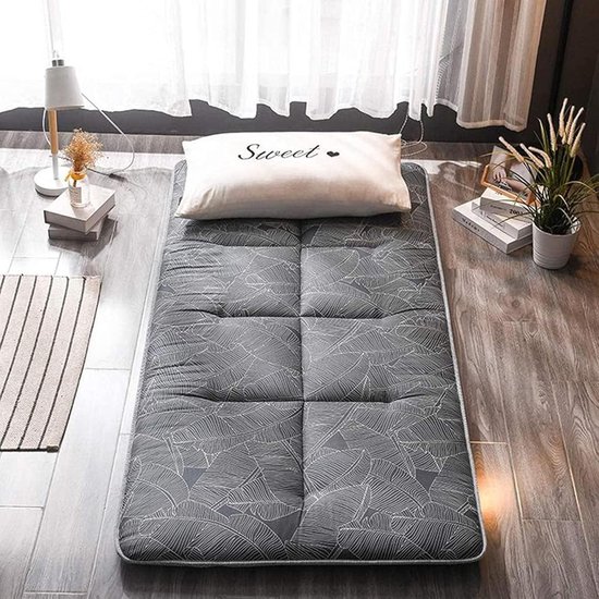Full Size Matras Japanse Vloer Futon Matras Opvouwbaar Matras Draagbare Slaapmat Camping Matras Voor Logeerbed Slaapzaal Auto(003,Single(90x200cm)) — afbeelding 4