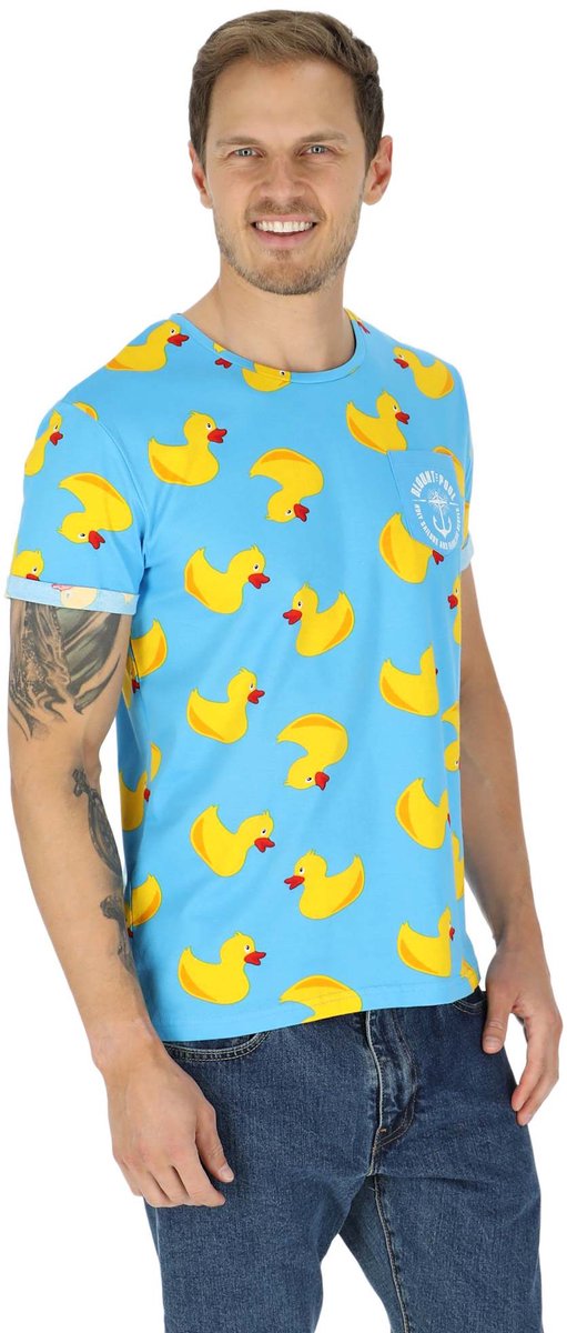 Blount & Pool Tropical Pocket Tee – Heren T-shirt – Maat L