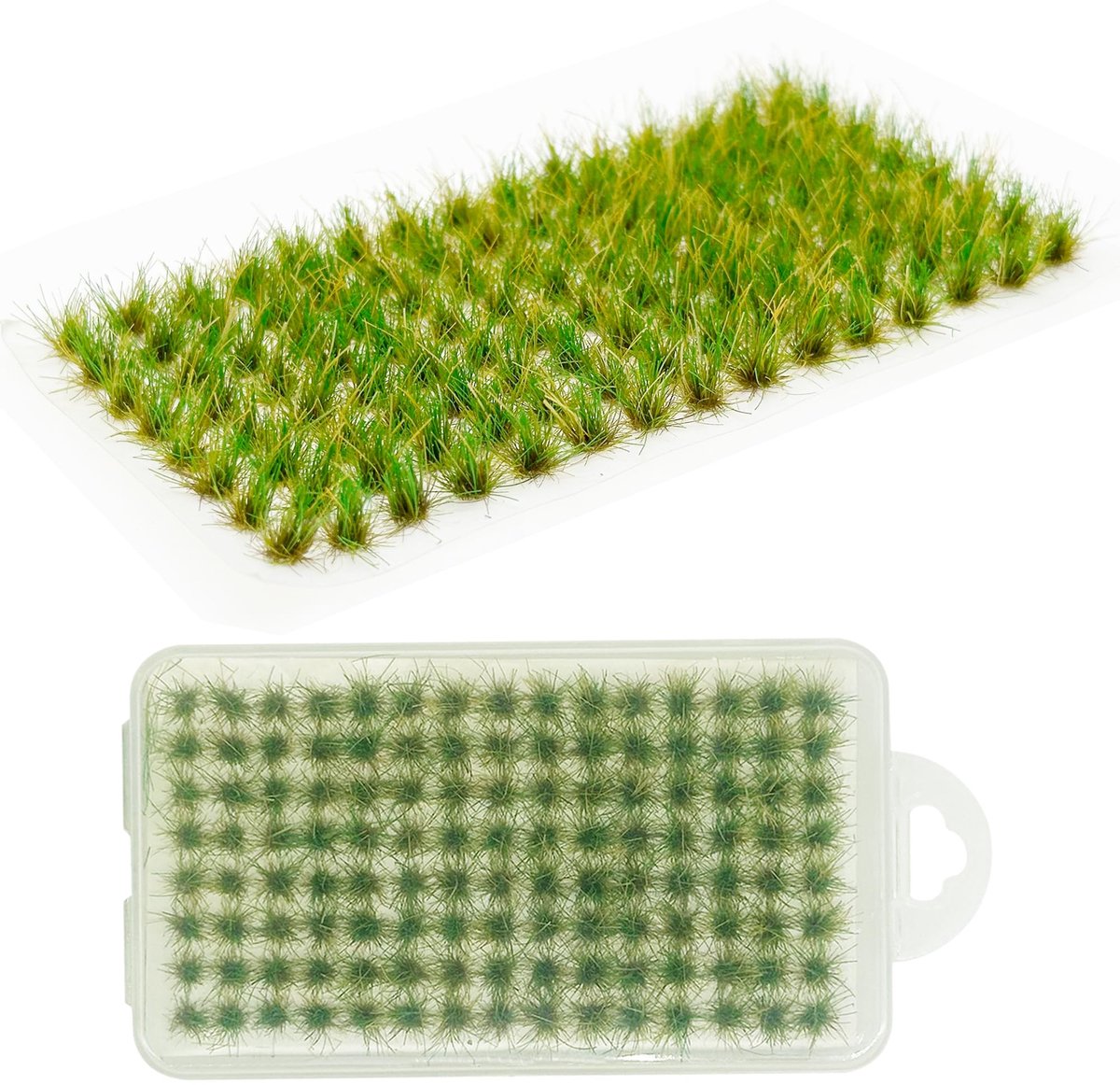 Statische Gras Tuft - 120 Stuks Groen - Voor Miniatuur Landschappen