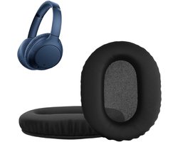 kwmobile 2x oorkussens geschikt voor Sony WH-CH720N / WH-CH710N - Earpads voor koptelefoon in zwart