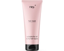 Ray - Haarmasker Voor Krullen - 200ml - Minder Frizz - Meer Definitie - Voedt & Verzorgt Intens
