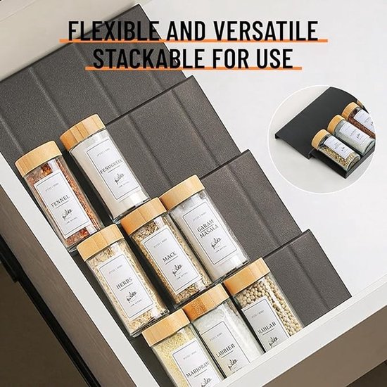 Cilantro Keeper | Verse opbergcontainer, 4 stuks sla organizer