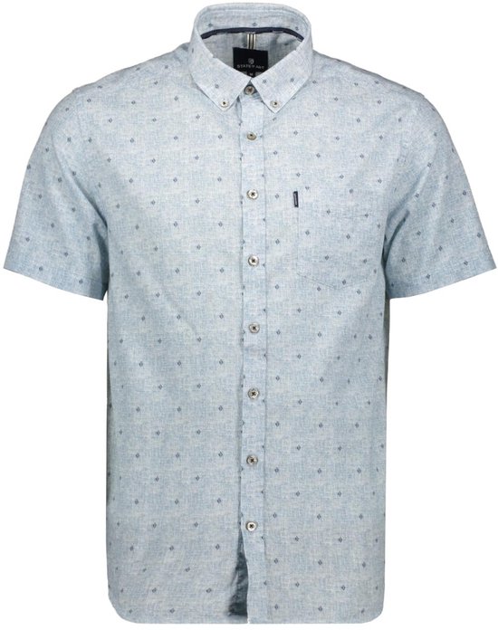 State of Art Overhemd Overhemd Met Borstzak En Print 26416267 5258 Mannen Maat - L