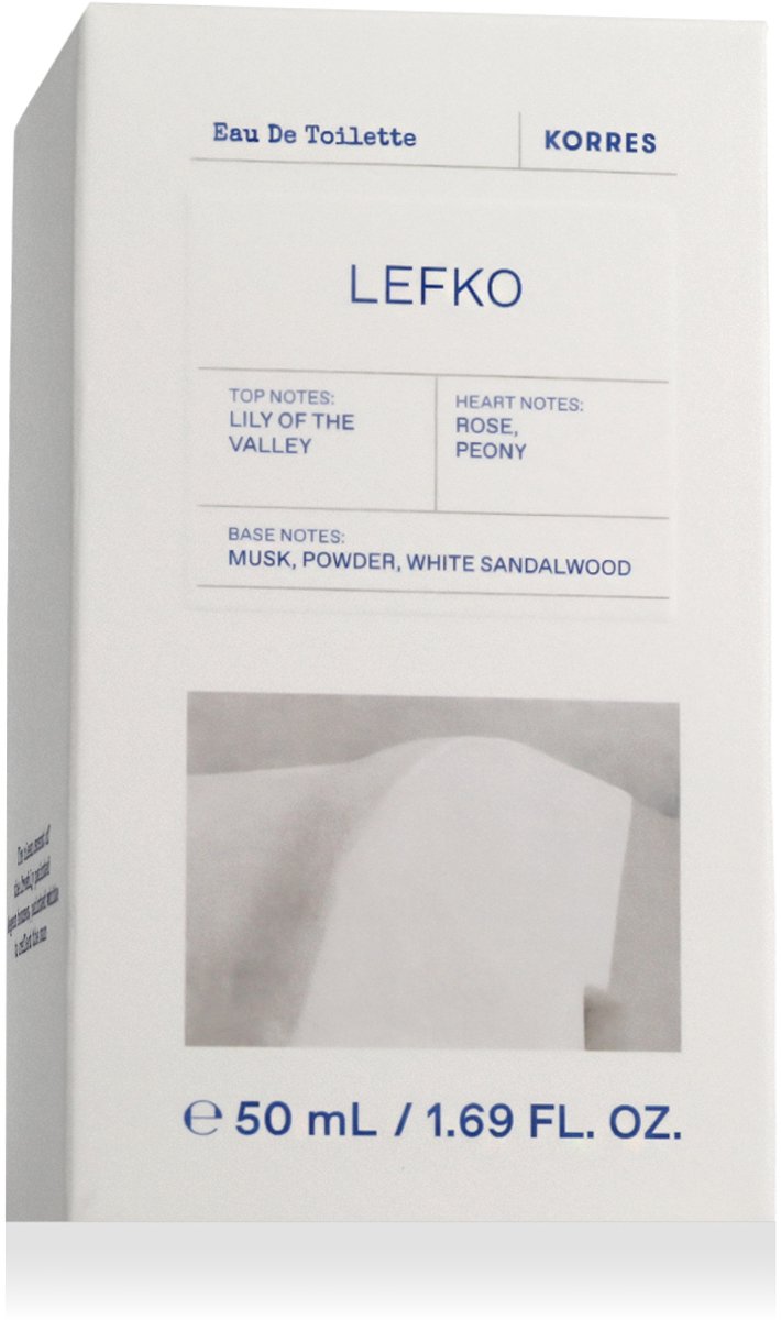 Lefko Edt Spray van Korres in 50 ml – productfoto