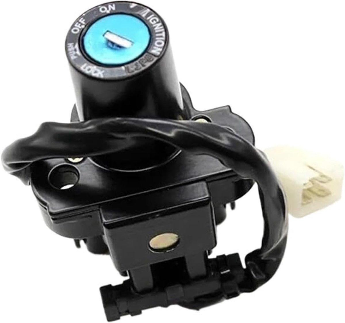 Contactsleutel Set - Ontstekingsslot Set - Motor Beveiliging - Directe Vervanging - Standaard Afmetingen - Zwart