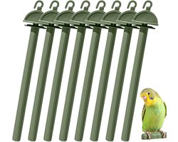 Vogel Zitstokken - Poot Slijpen Speelgoed - Vogel Training - Natuurlijk Materiaal - 15.7cm Lengte