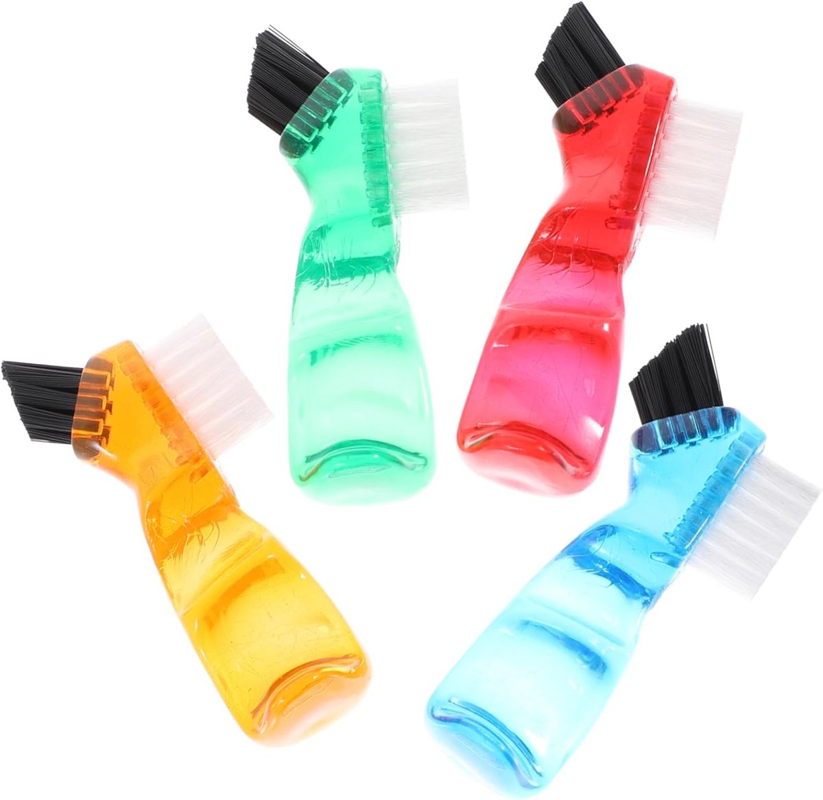 12 Pcs Kunstgebit Tandenborstel Draagbare Tandenborstel Draagbare Kunstgebit Borstels Tanden Retainers Kunstgebit Reiniging Tabletten Creatieve Borstels Kunstgebit Bad Reizen Kleine