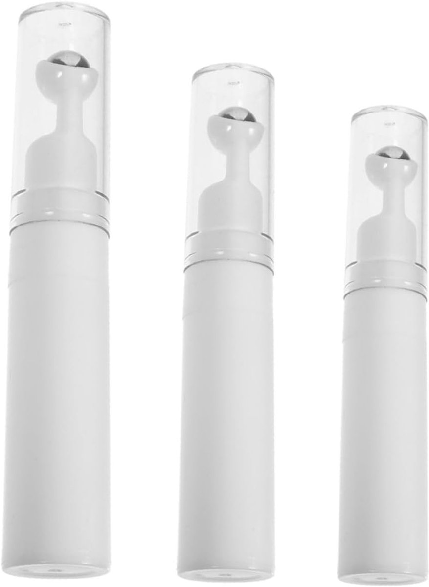 Rolflacon Set - Lege Containers - Oog Make-up - Drie Maten - 5 10 15 ml - Transparant