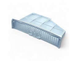 Fixem Geschikt voor AEG, Electrolux droger filter pluizenzeef was droger 1366339024 - Pluizenfilter - Wit - 1 Stuk