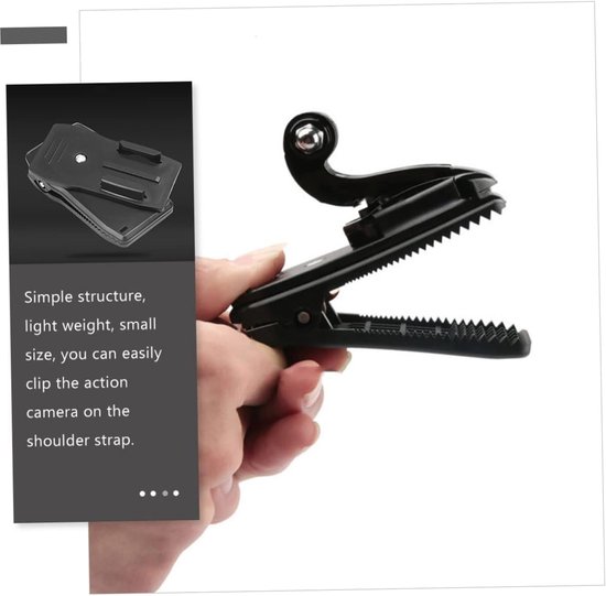 Cozlly Camera Riemclip – Metalen Snelsluiting Voor Taille Of Rugzak, 20 Kg Draagkracht, Geschikt Voor Alle Camera's