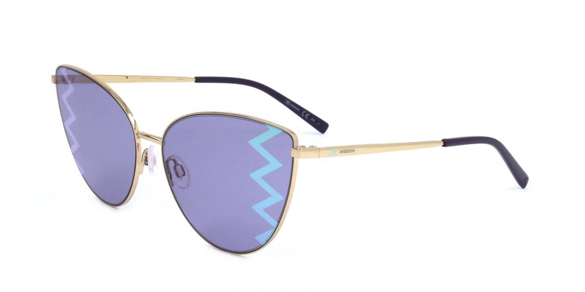 M Missoni MMI 0019/S Gold violet 61/15/140 WOMAN Zonnebrillen