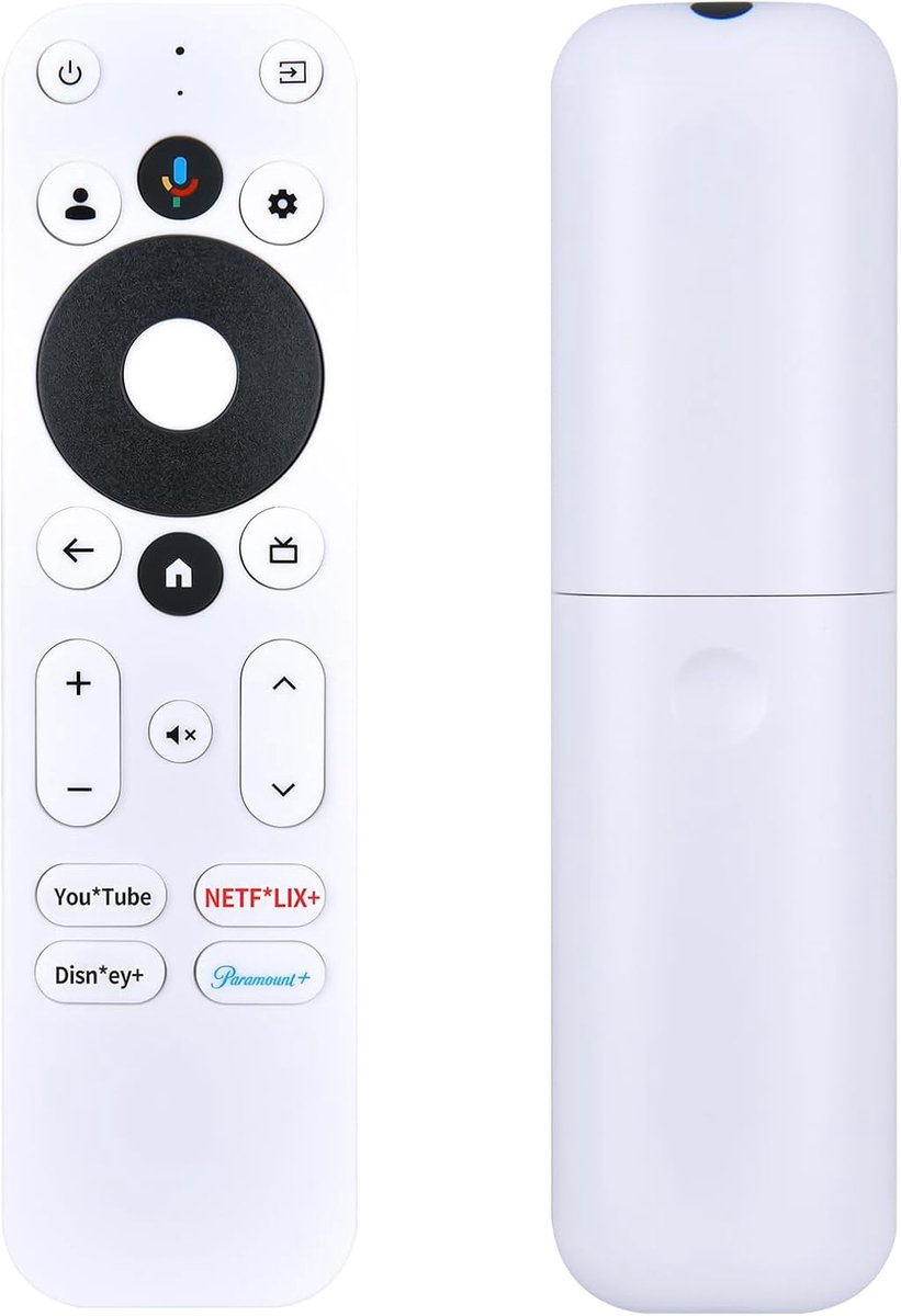 Vervangende Afstandsbediening - Universele Controller - TV Streaming Bediening - Ergonomisch Ontwerp - 14 cm Lengte - Zwart