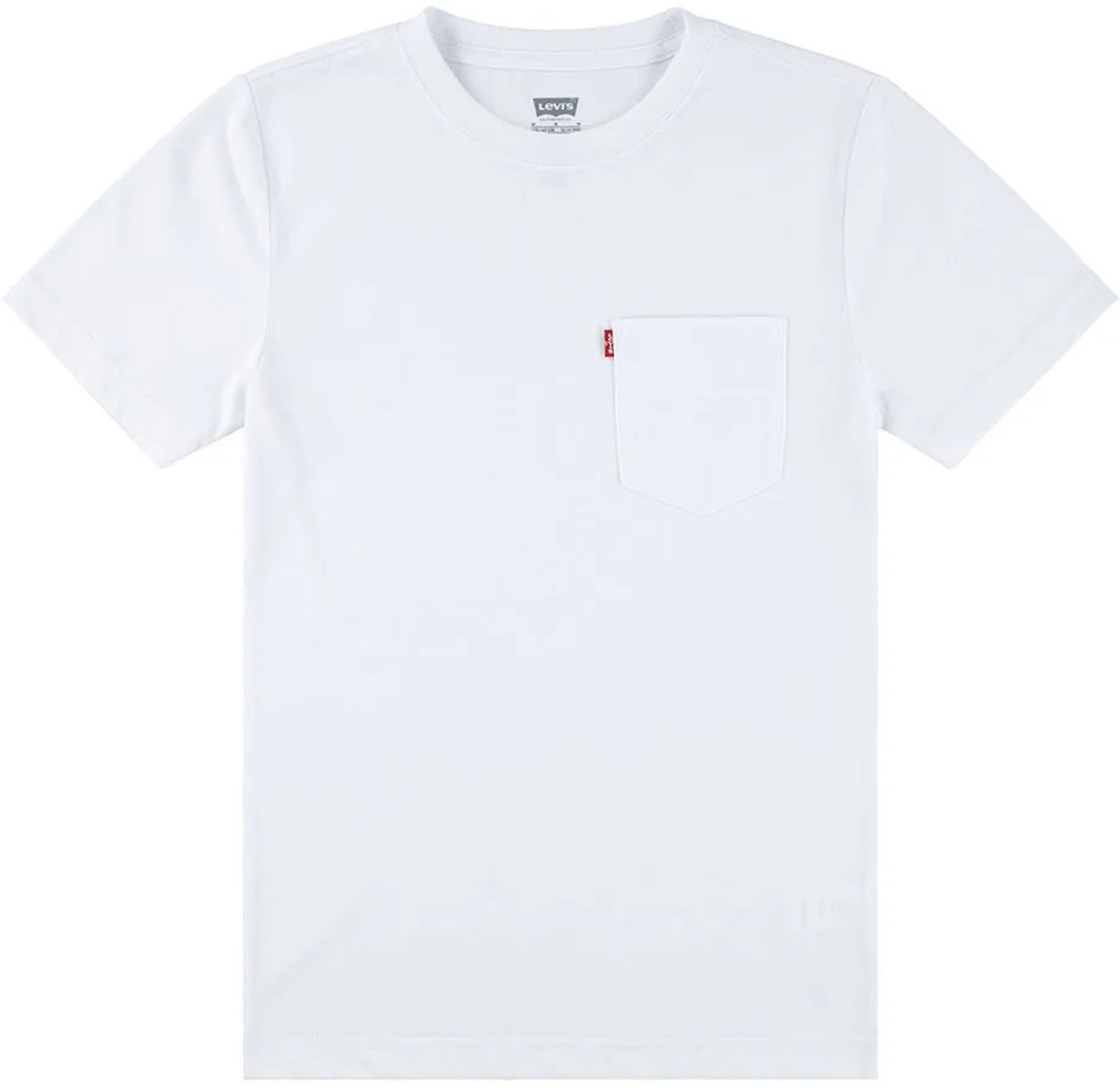 Levi´s ® Kids Sunset Pocket T-shirt Met Korte Mouwen 5 Years Jongen Wit