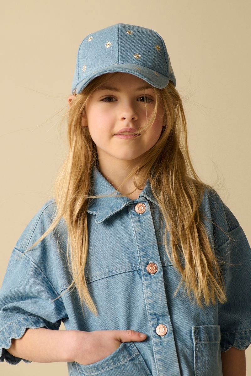 Sissy-Boy - Blauw cropped denim jack