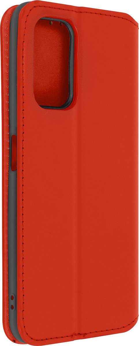 Hoes Geschikt voor Oppo A74 5G/A54 5G klep portefeuille, video standaard rood