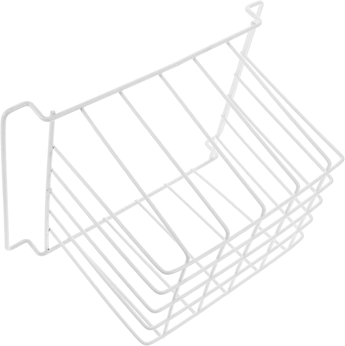 Koelkast Mandjes - Vriezer Organizers - Keuken Opslag - Duurzaam IJzer - 31x28x21cm - Wit