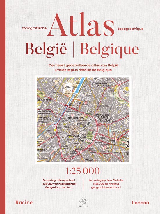 Topografische Atlas van België/Atlas Topographique de Belgi ... - cover