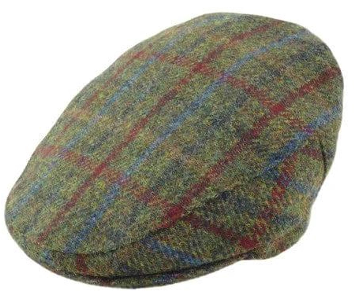 Pet County Groen met Blauwe Ruit - Harris Tweed - Glen Appin of Scotland XL (61-62 cm)