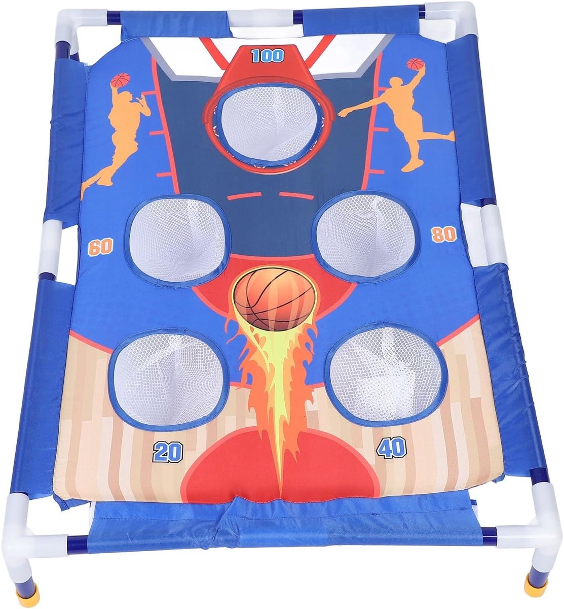 Cornhole Set - Ringwerpen Spel - Familie Spelletjes - Inclusief Ringen Zandzakken - 37x19x8 cm