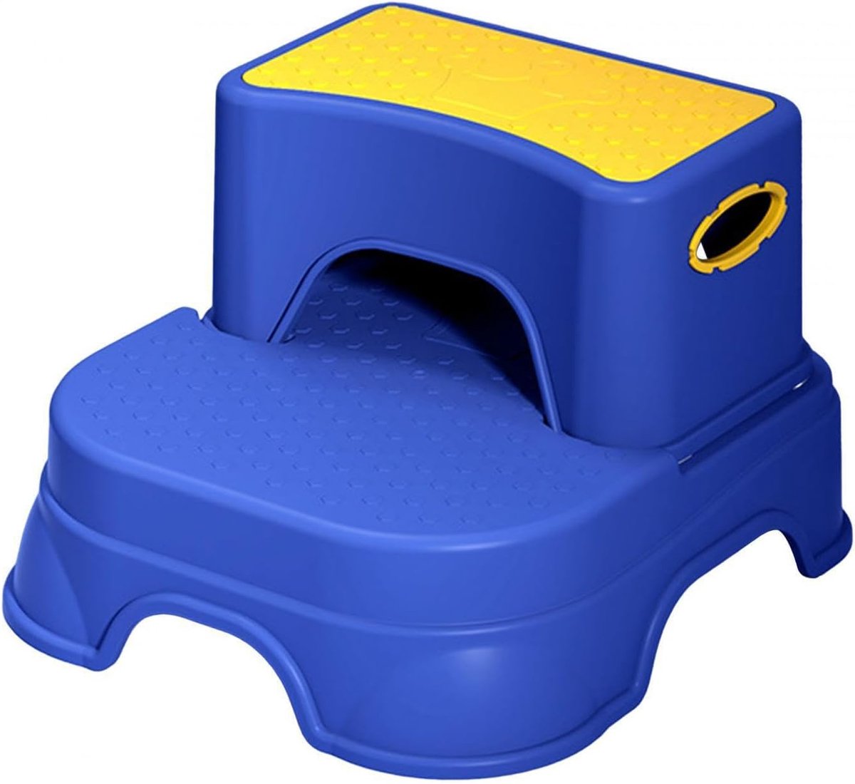 Opstapje Kinderen - Twee Trede Krukje - Zelfstandig Leren - Antislip Oppervlak - 40 x 38 x 16 cm