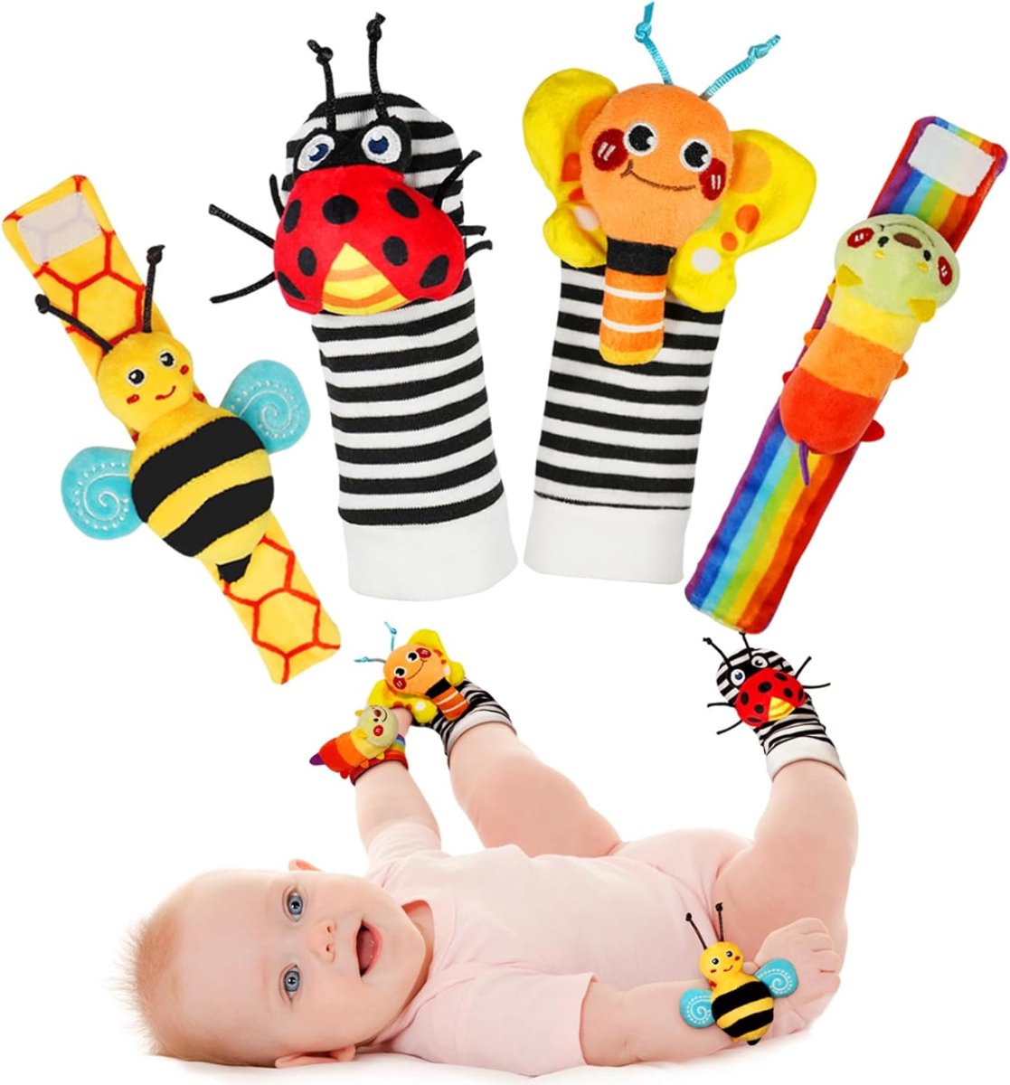 SVN® Baby Speelgoed 3 Maanden - Baby Speelgoed - Veelkleurig - 19cm x 10cm x 5cm