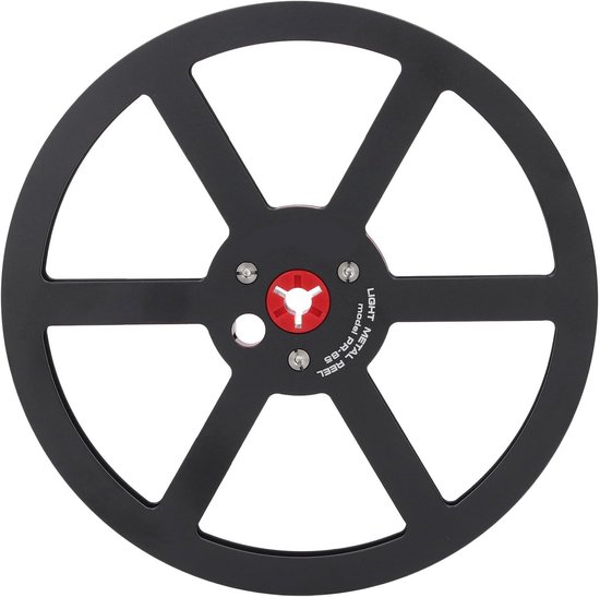 Tape Spoel - Lege Spoel - Opnemen Geluid - Aluminium Legering - 7 Inch Diameter - Zwart — afbeelding 2