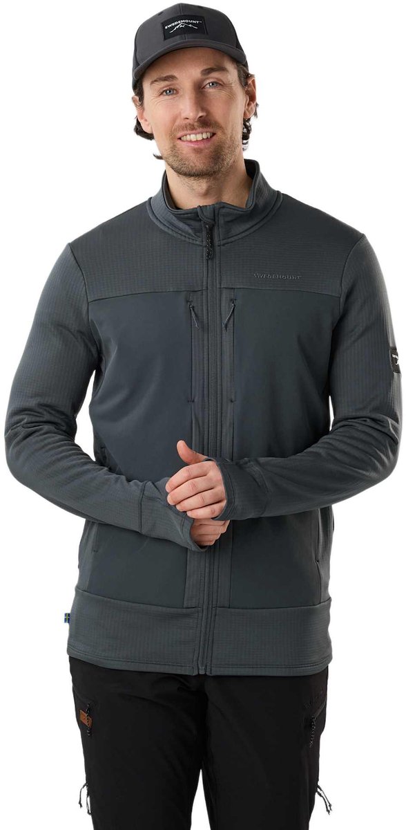 Swedemount Trondheim Wind Mid Layer – Fleece voor heren – Maat XL