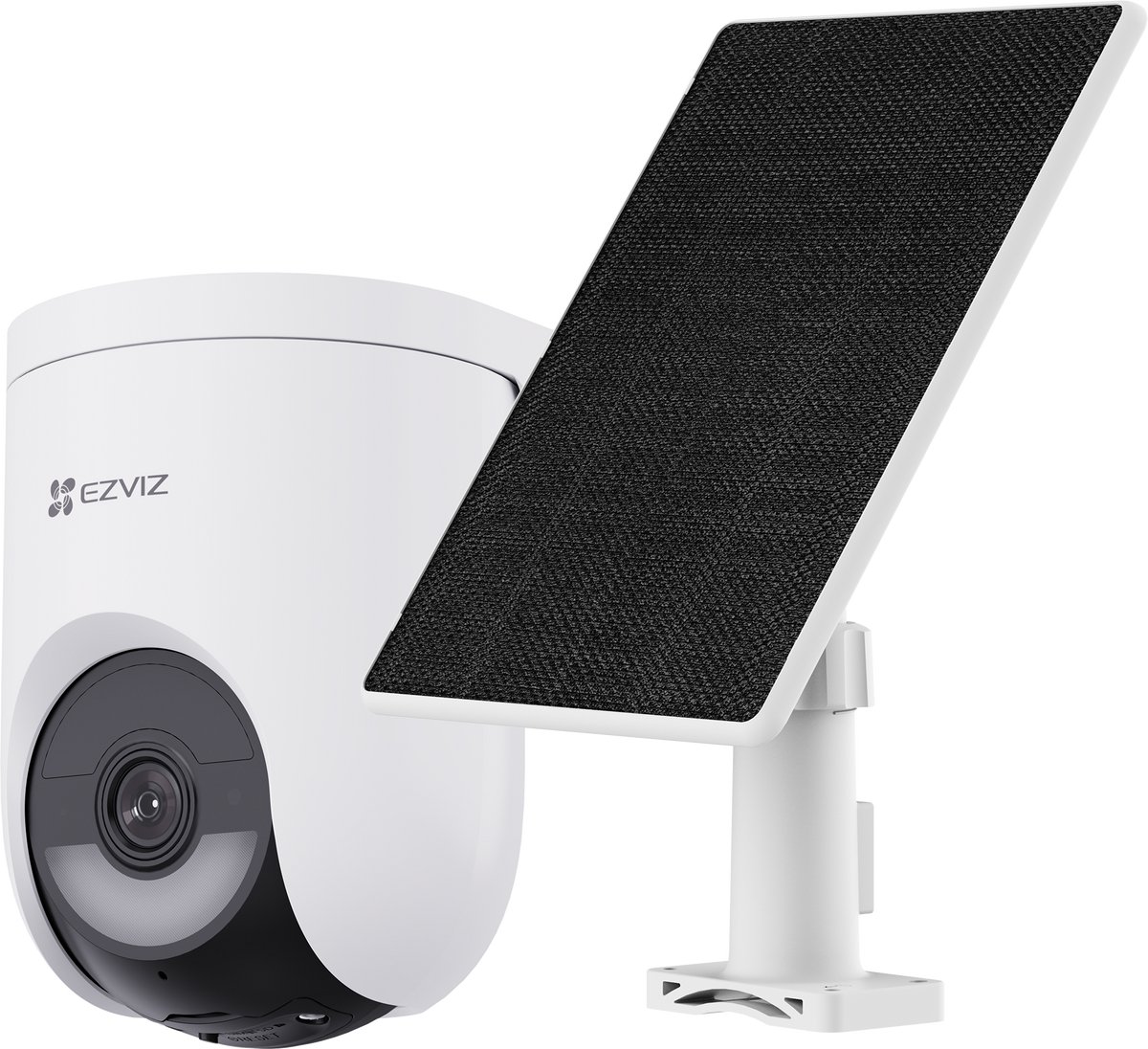 EZVIZ HB8 Lite 4G Kit – 2K+ Pan-Tilt Beveiligingscamera & 5W Zonnepaneel – 360° Vision, AI Detectie & Auto Tracking – Kleur Nachtzicht – Sirene & Spotlight – WiFi 6 & 4G – IP65 – foto 6