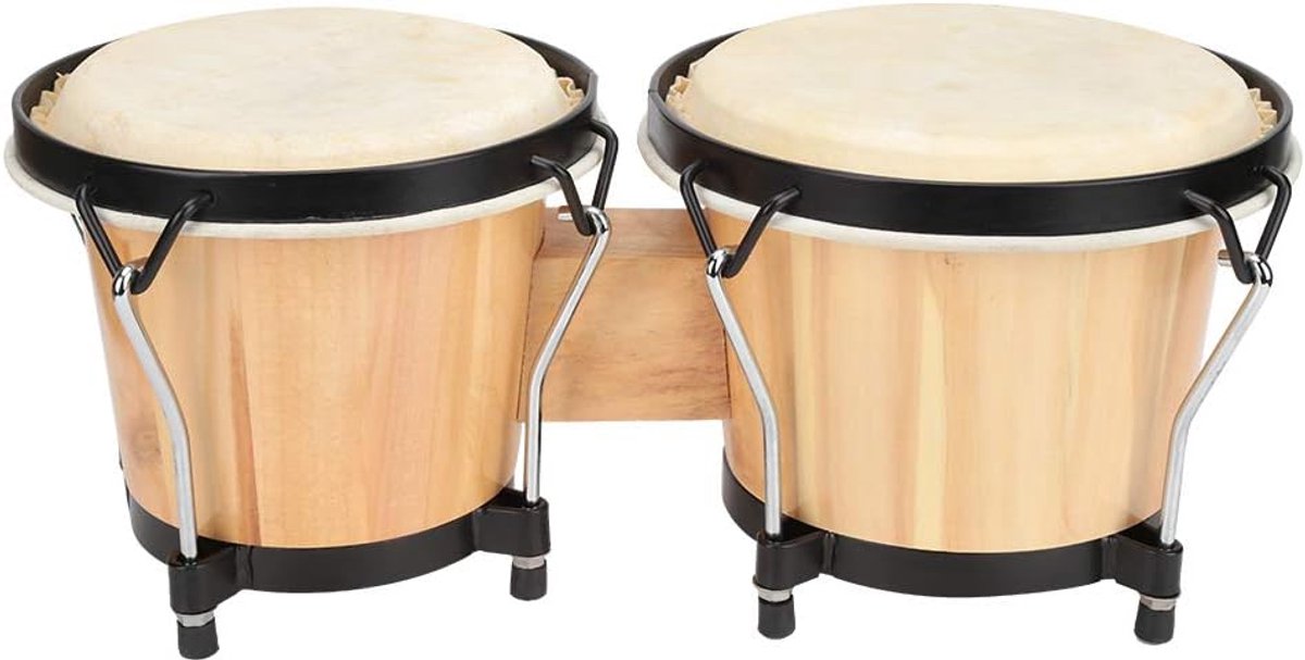 Afrikaanse Trommel - Percussie Instrument - Muziek Maken - Natuurlijk Houten Holte