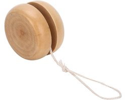 Houten Jojo - Beginners Jojo - Hand-oog Coördinatie - Veilig en Gezond - 5 cm Diameter - Natuurlijk Hout