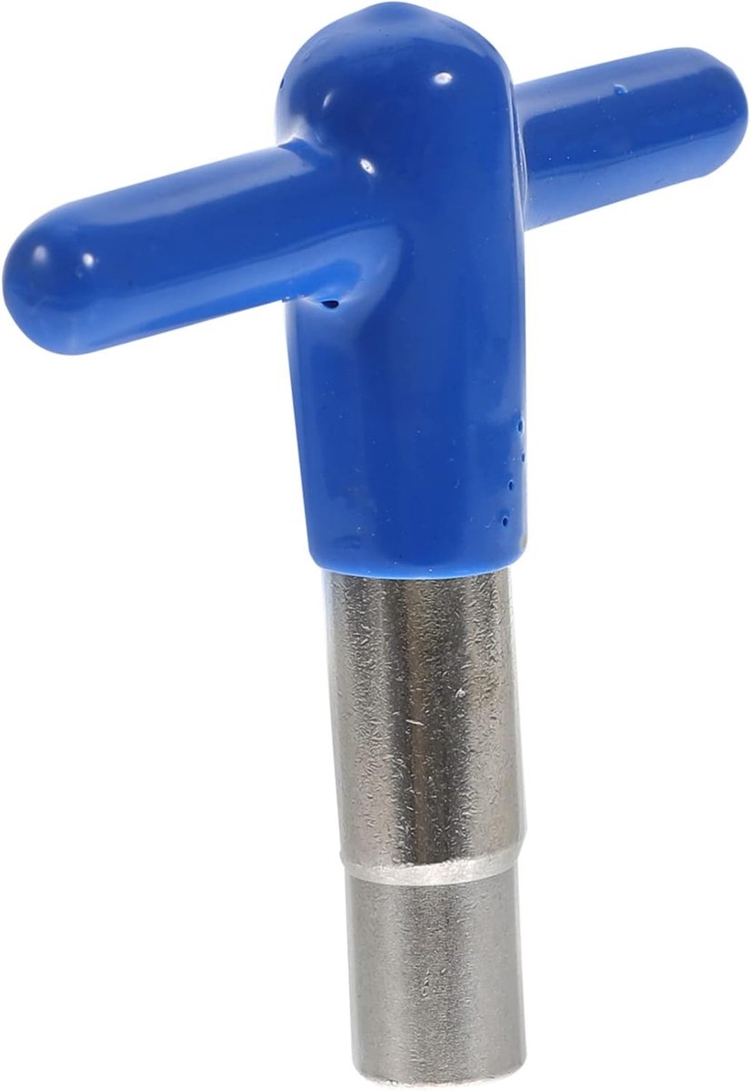 Drumsleutel - Tuner Stemtool - Drum Stemmen - Met Siliconen Hoes - 7.2x6.7x1.5cm - Blauw
