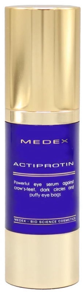 Medex Actiprotin 30 ML | Anti-ageing ooggel | zeer krachtig concentraat | Verrijkt met peptiden | Zeer effectieve hersteller | Voor alle huidtypen, ook voor de vochtarme huid