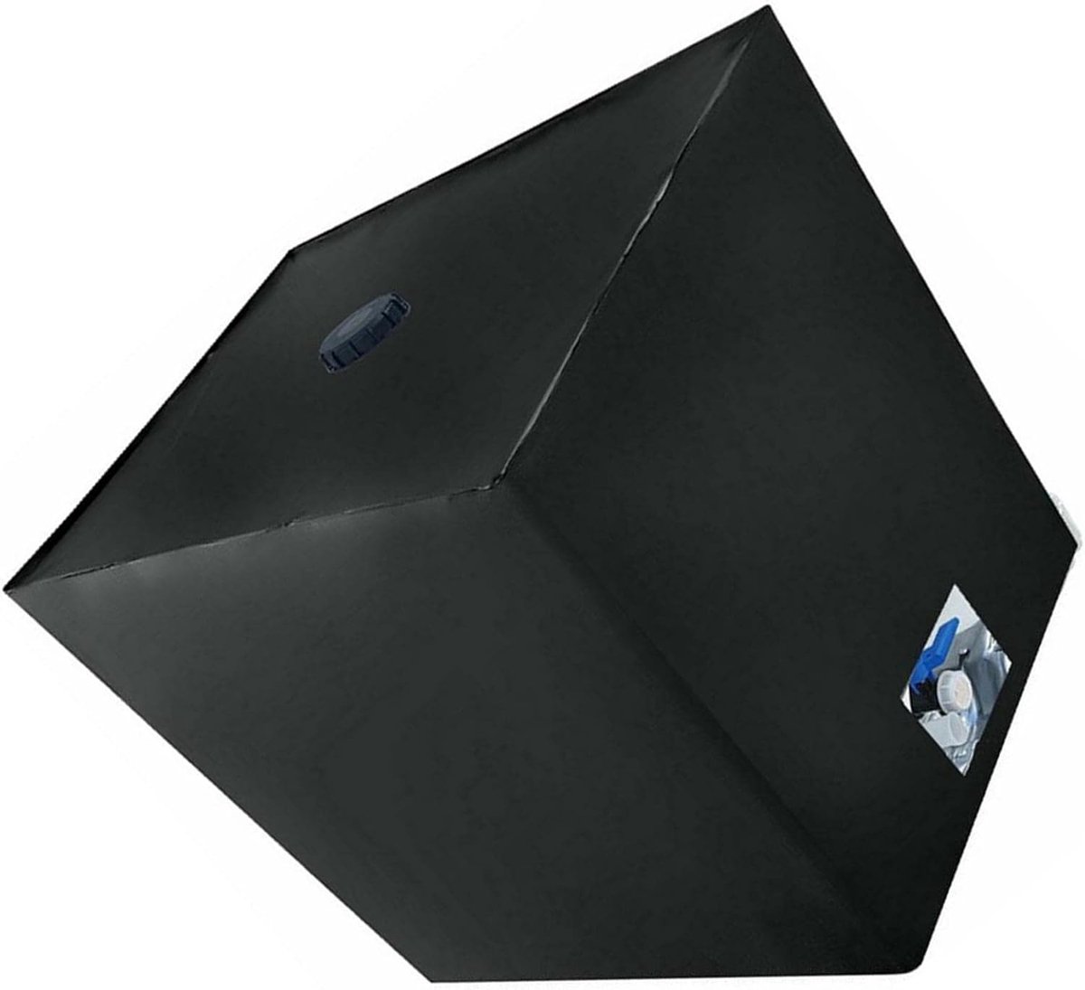 Regenton Hoes - Watertank Beschermhoes - Bescherming Buiten - UV-bescherming Algenremmend - 120x100x116 cm - Grijs