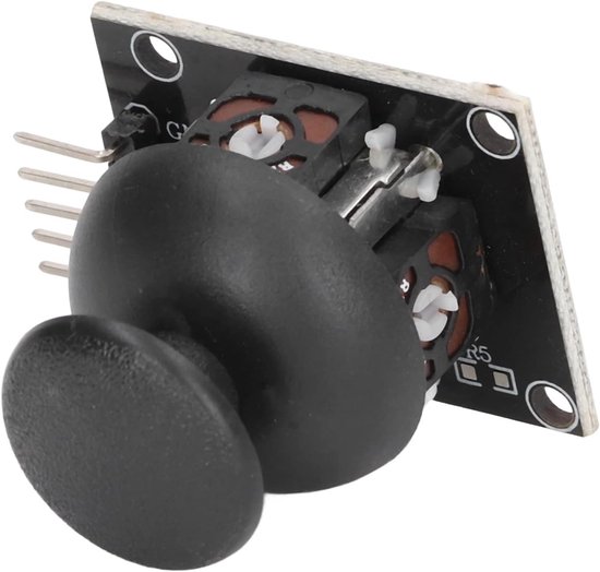 Joysticksensormodule 6-pack - Gamecontroller XY - Robotica Projecten - Dubbele As Controle - 12x9x3 cm - Zwart — afbeelding 4