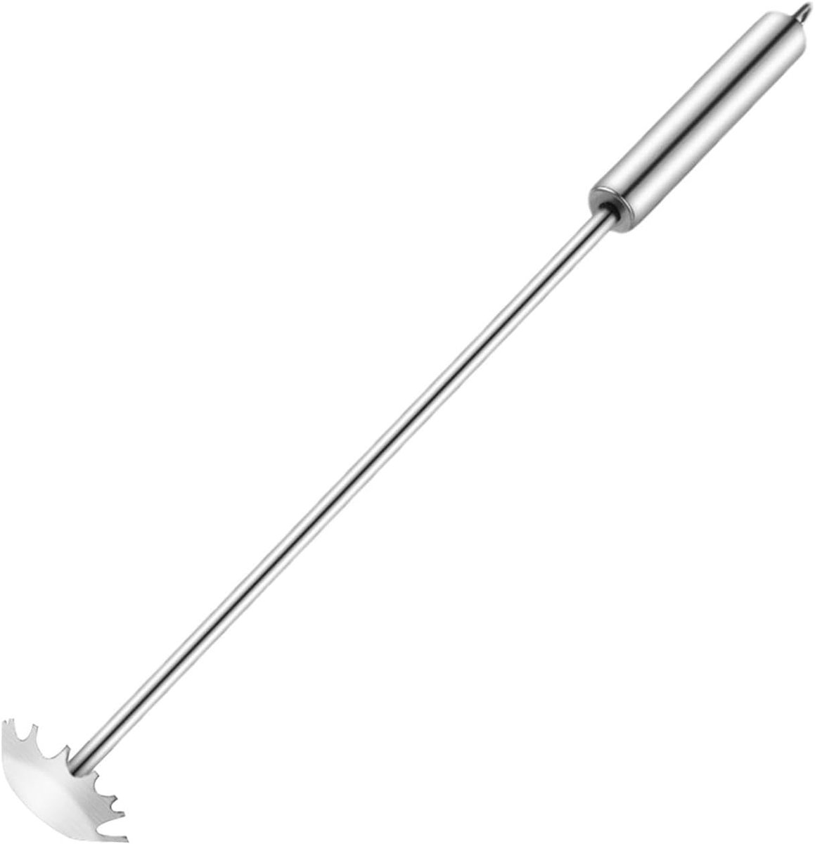 BBQ Schraper - Grill Reiniger - Grill Schoonmaken - Borstelloos Ontwerp - 37.5 cm Lengte