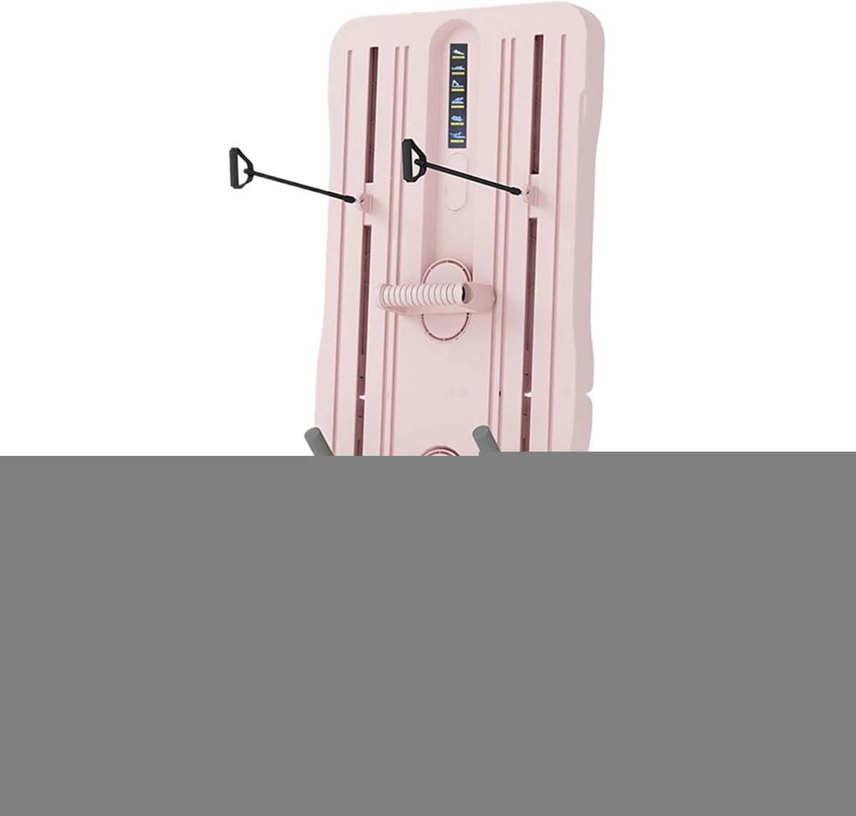 Pilates Board - Fitness Board - Core Training - Opvouwbaar Ontwerp - 105x40cm - roze