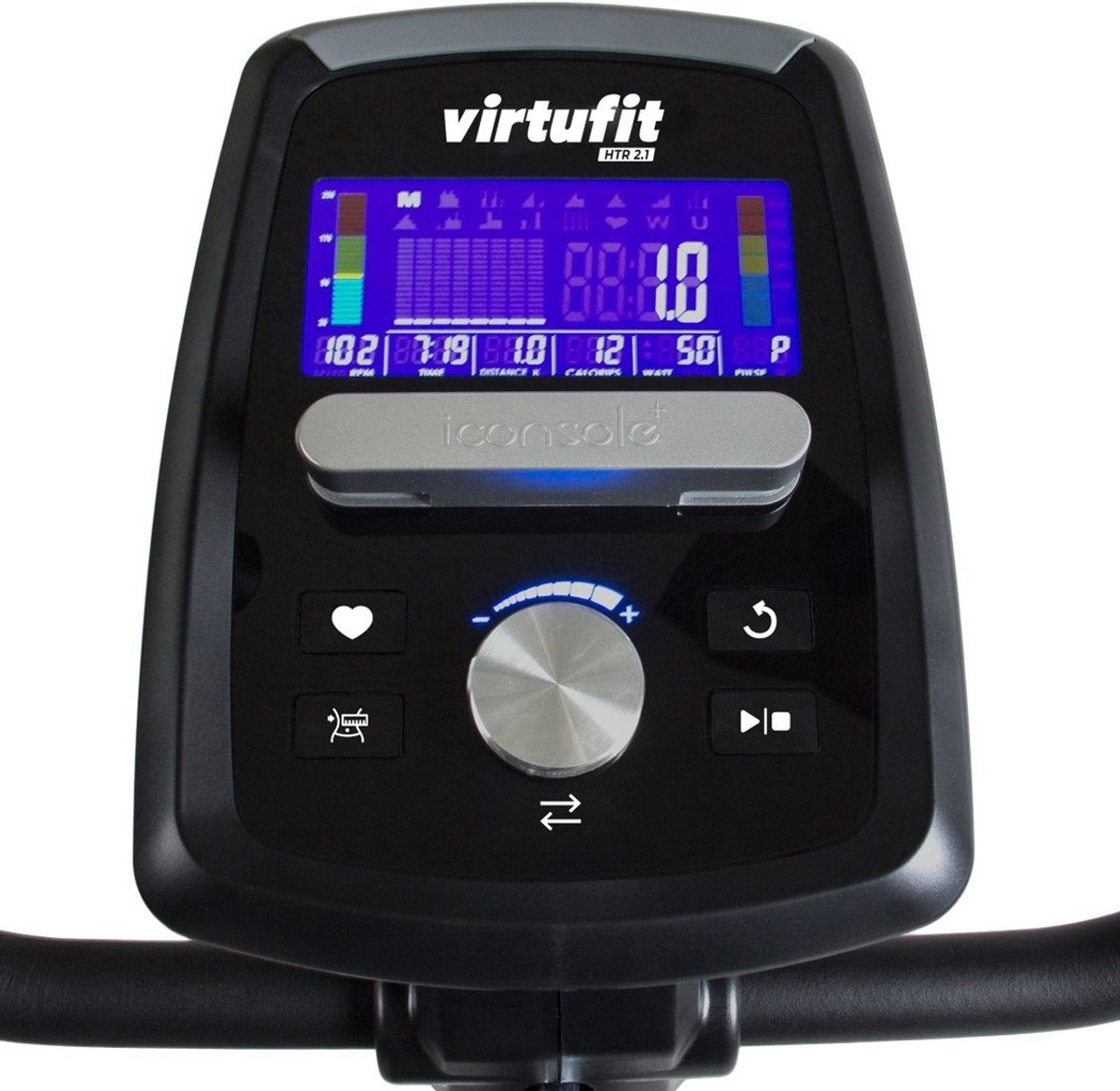 Afbeelding 3 van VirtuFit iConsole HTR 2.1 Ergometer - Hometrainer fiets- Fitness fiets - Incl. gratis trainingsvideo
