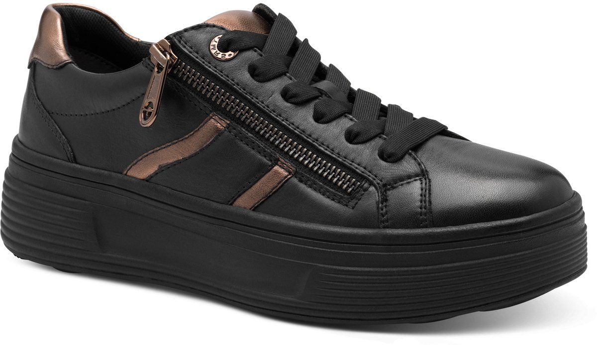 Tamaris Comfort Essentials Dames Sneakers - Zwart