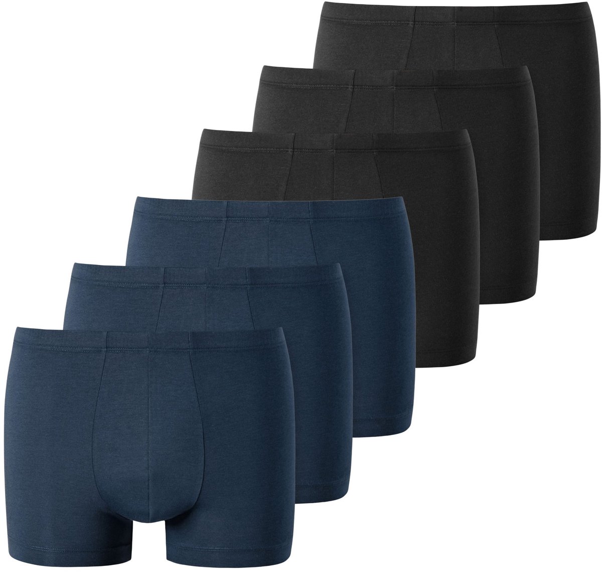 Uncover by Schiesser Boxershorts UNCOVER Cotton 6PACK Shorts Set van 6