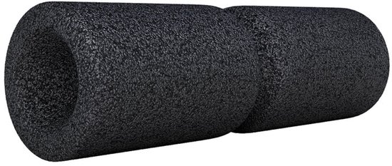 Gorilla Sports Foam Roller ø 13 cm - Fascia - Massage - Fitness - Pilates - Yoga - Zwart