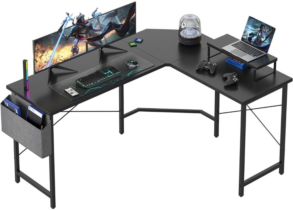 Hoekbureau Gaming - Bureau L Vormig - Computer Desk