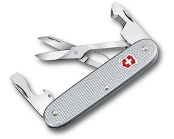 Victorinox Companion Alox Slim Zakmes - 93 mm - 6 functies - Zilver