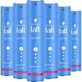 Taft - Ultra Strong Hairspray - Haarstyling - Haarspray - Sterke Fixatie - Alle Haartypes - Voordeelverpakking - 6x 250 ml