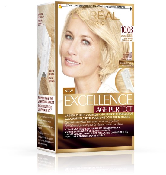L’Oréal Paris Excellence Age Perfect 10.03 - Extra Licht Goudblond