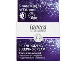 Lavera Re-Energizing sleeping cream nachtcreme bio 50 Milliliter