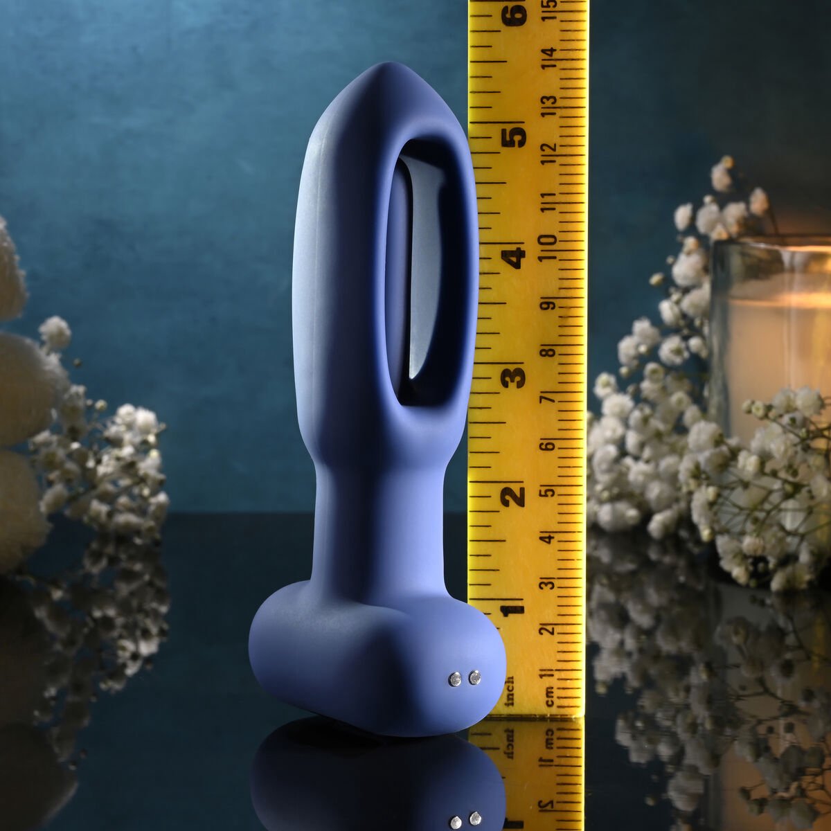 Evolved Flapper Anale vibrator - Blauw - 14 cm